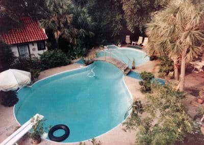 Guest House and Pool Behind Gulfport - Biloxi Mississippi Mansion