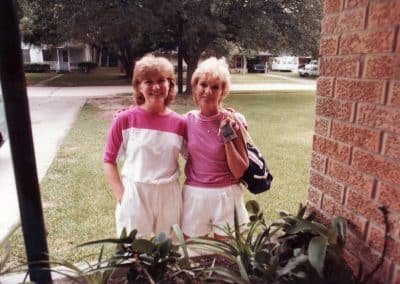 Mary and Her Mom Sylvia Grosze in Lake Charles LA