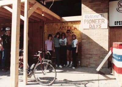 Texans Helped Me at Pioneer Days Raise Just Over 100 Dollars to Get Back on the Bicycle Journey - Fort Worth Texas